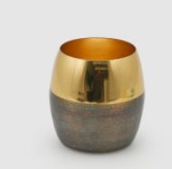 Bronze Plant Pot, Bronze - 20 x 18 cm