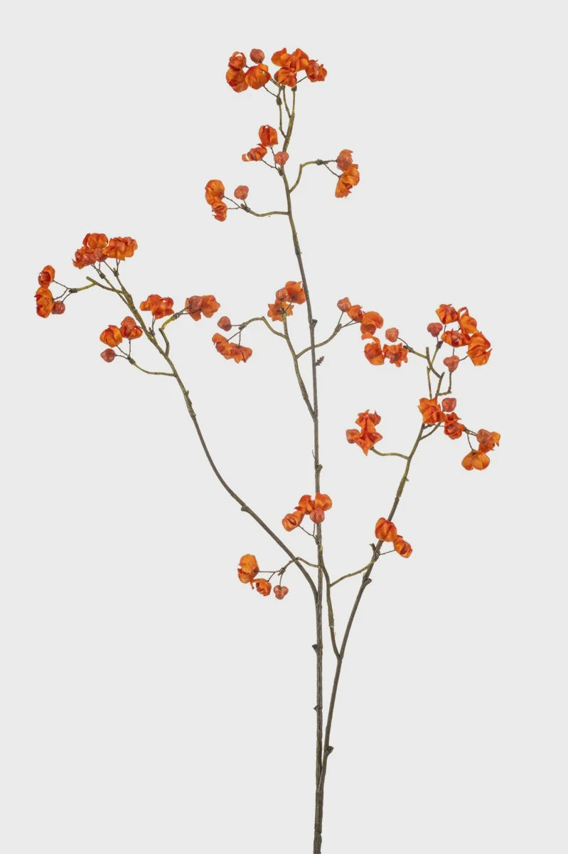 Faux Euonymus, Orange - 90 cm