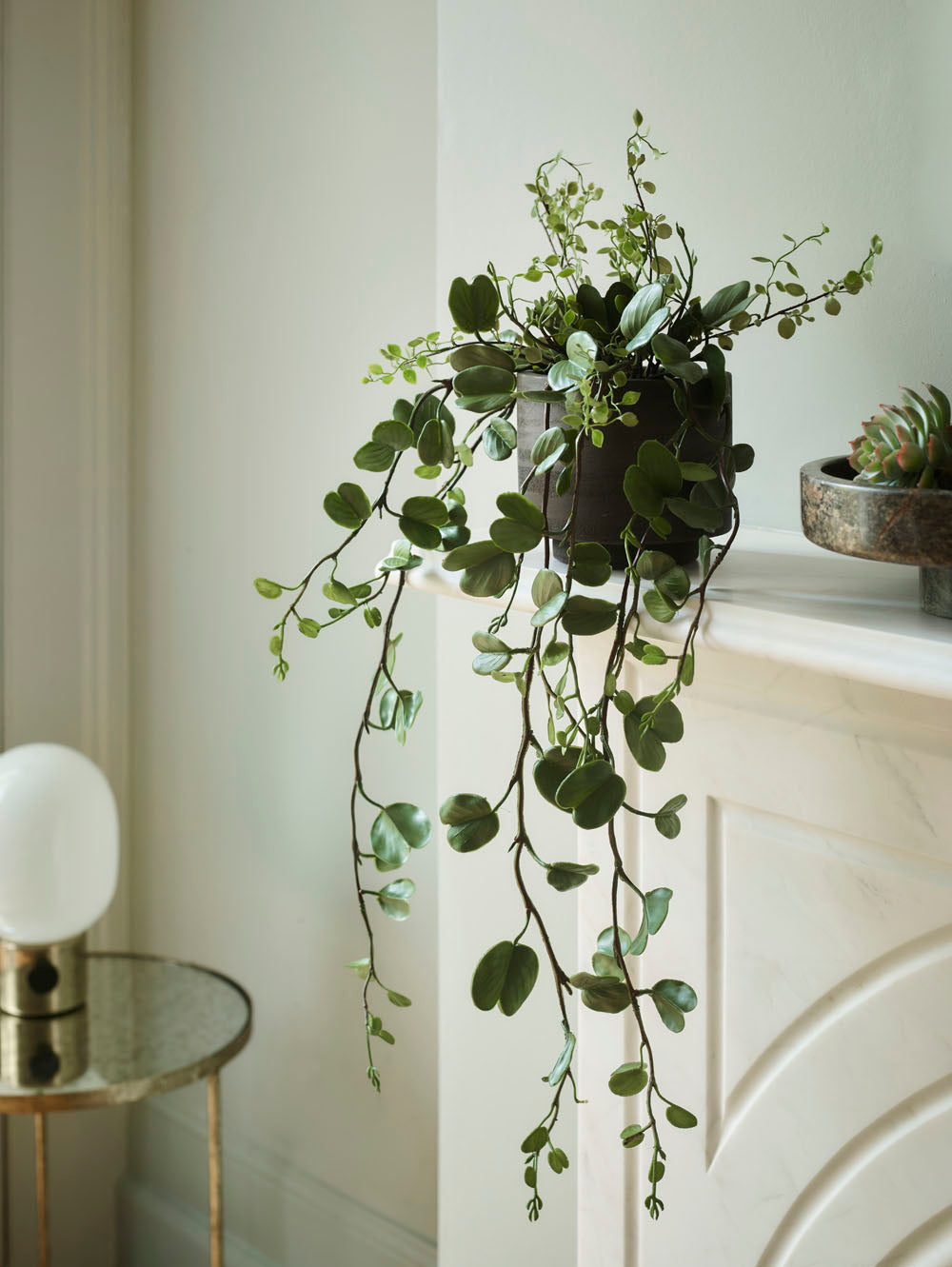 Faux Bauhinia Potted Plant, Green - 69 cm