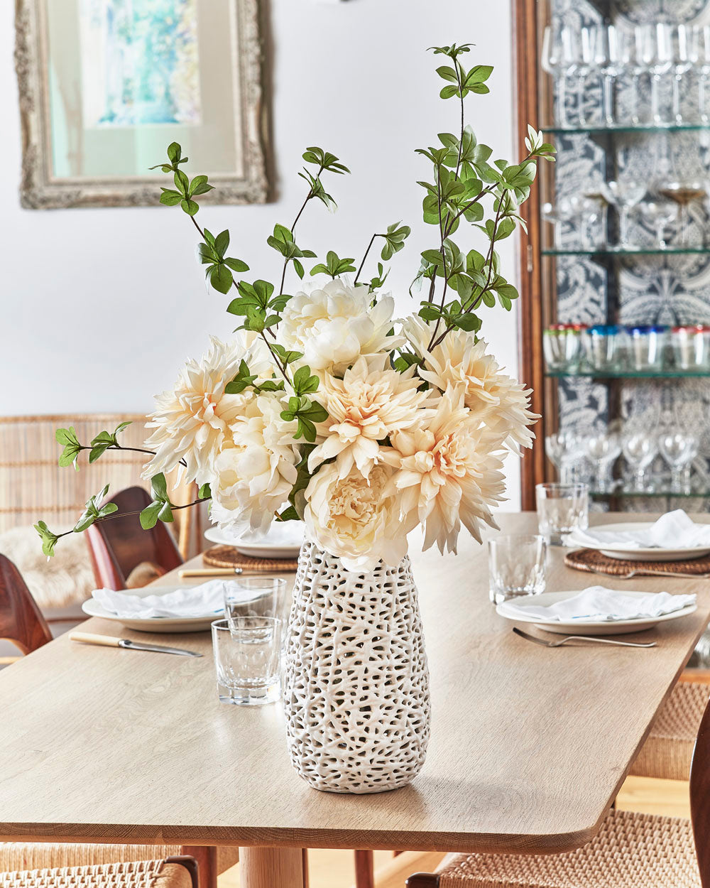 Faux Bucida Branch, Green - 115 cm