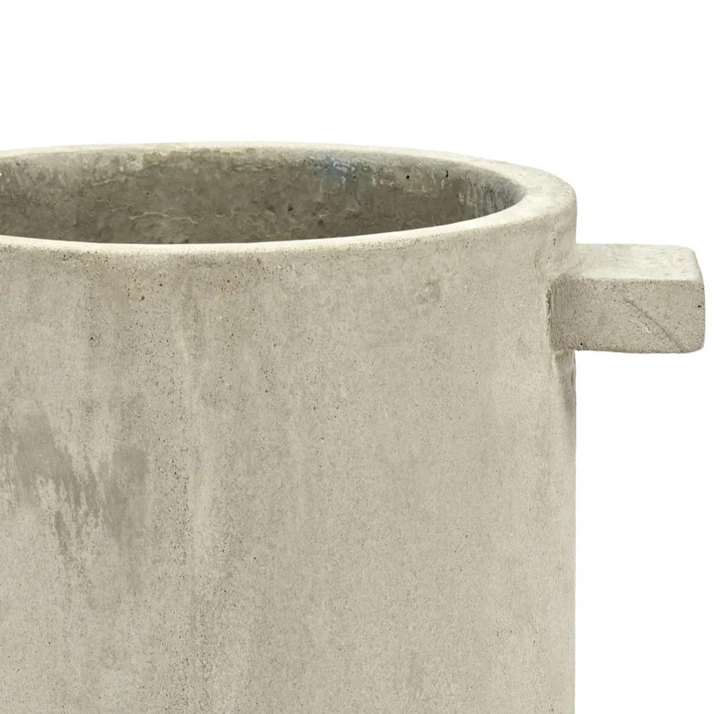 Concrete Flower Pot by Serax, Grey - 15cm x 15cm