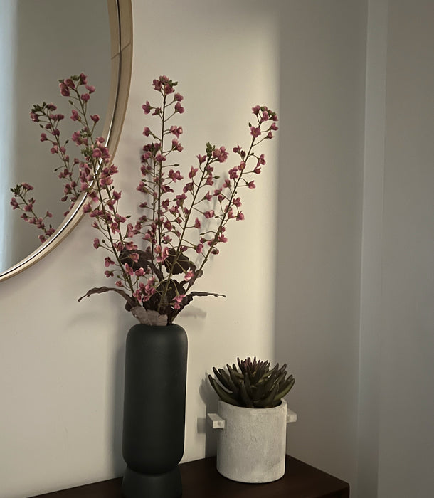 Concrete Flower Pot by Serax, Grey - 15cm x 15cm