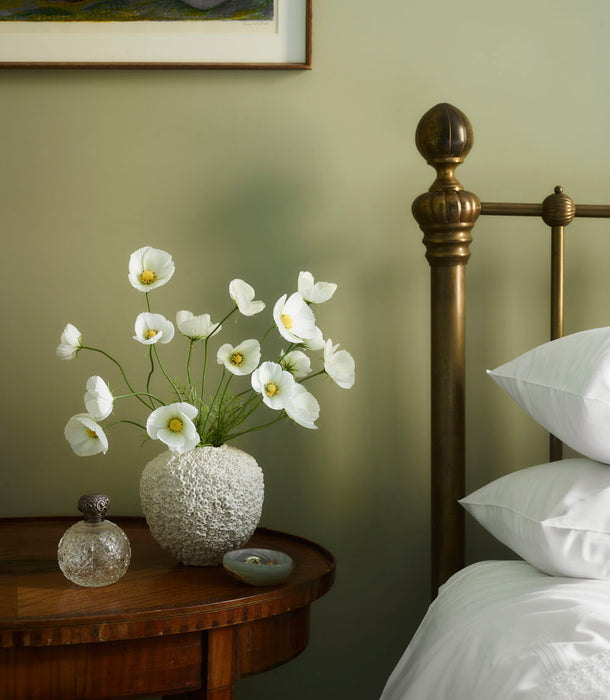 Faux Cosmos, White - 61 cm