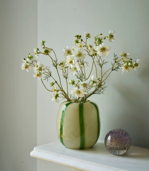 Faux Cosmos Mini, White - 96 cm