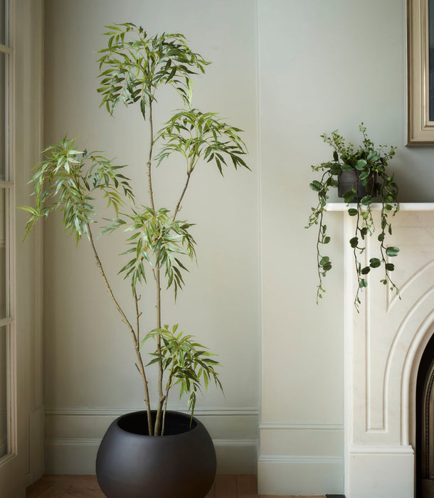 Cylinder Pot by Serax, Brown - 15 x 13 cm