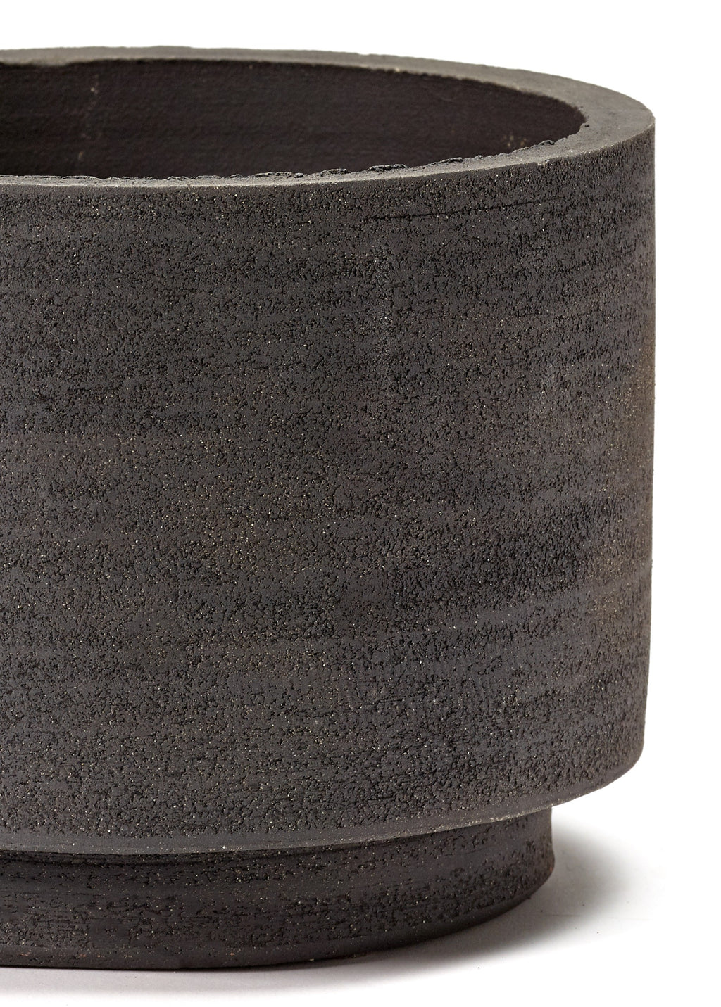 Cylinder Pot by Serax, Brown - 19 x 15 cm