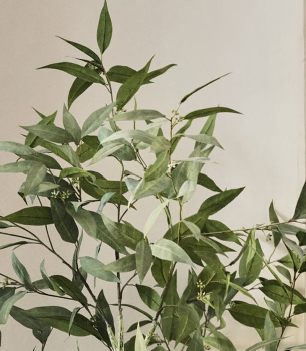 Faux Eucalyptus Tree, Green - 195 cm