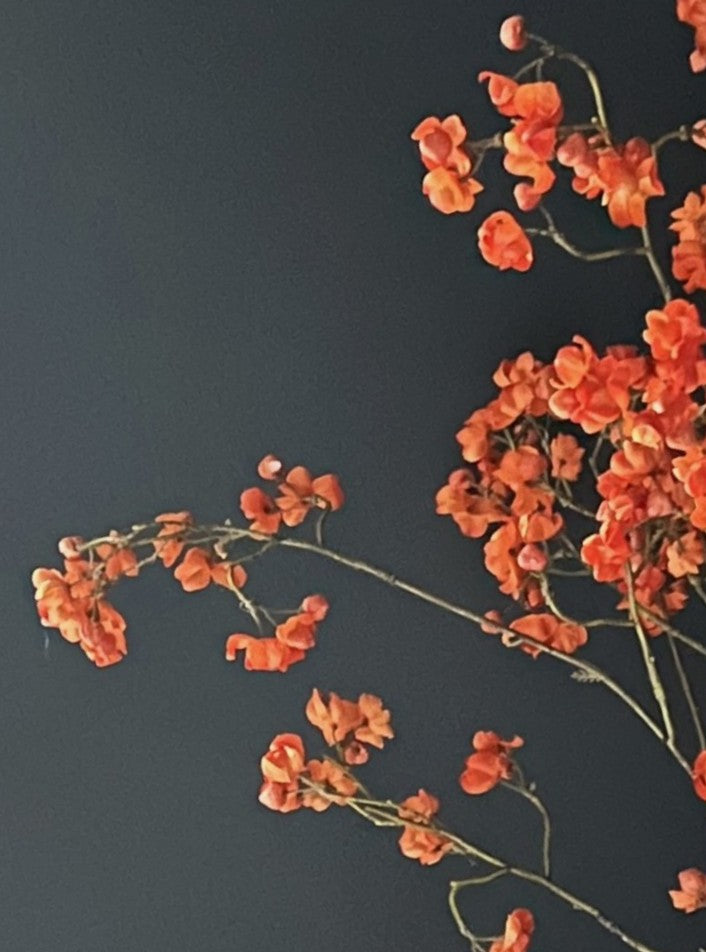 Faux Euonymus, Orange - 90 cm