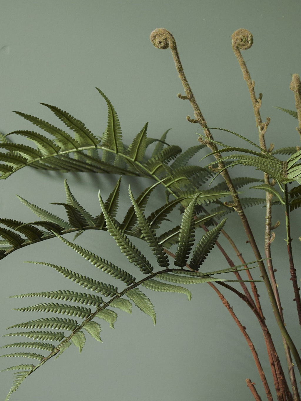 Faux Fern Dicksonia, Green - 60 cm