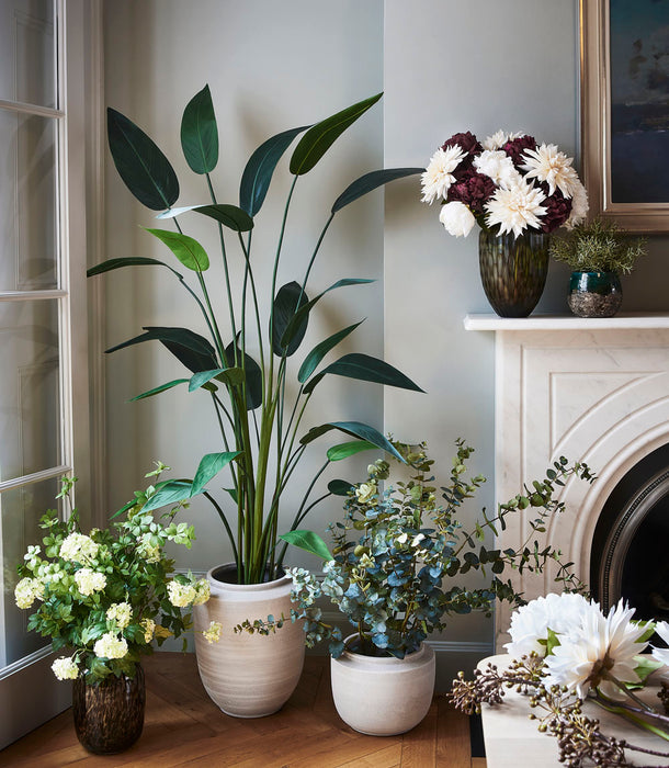 Faux Heliconia, Green - 175 cm