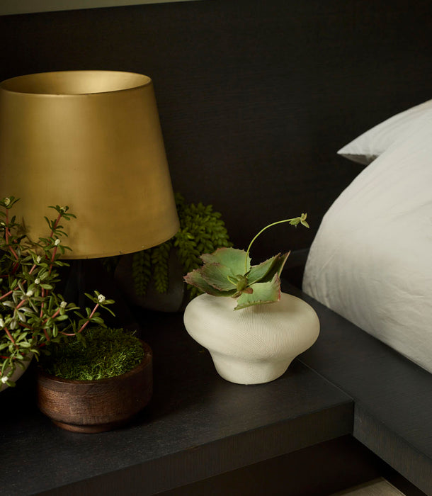 Faux Kalancoe Potted, Green - 13 cm