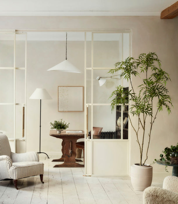 Faux Mahonia Tree, Green - 210 cm