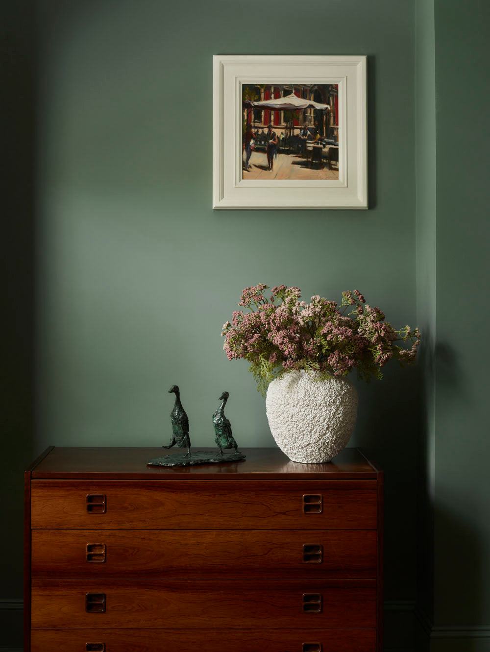 Faux Mountain Parsley Antique, Light Pink - 44 cm