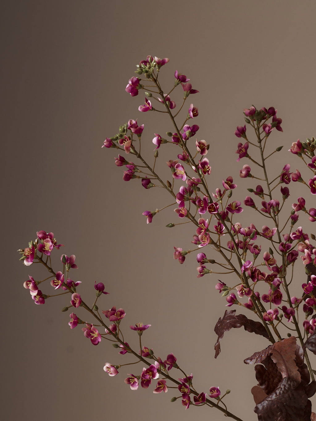 Faux Primula Fandango, Pink - 85 cm