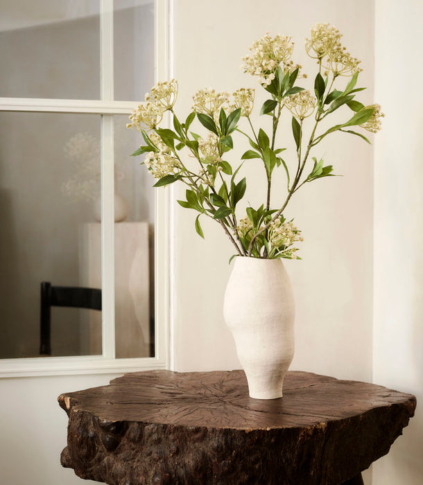 Faux Queen Anne's Lace, Natural - 109 cm