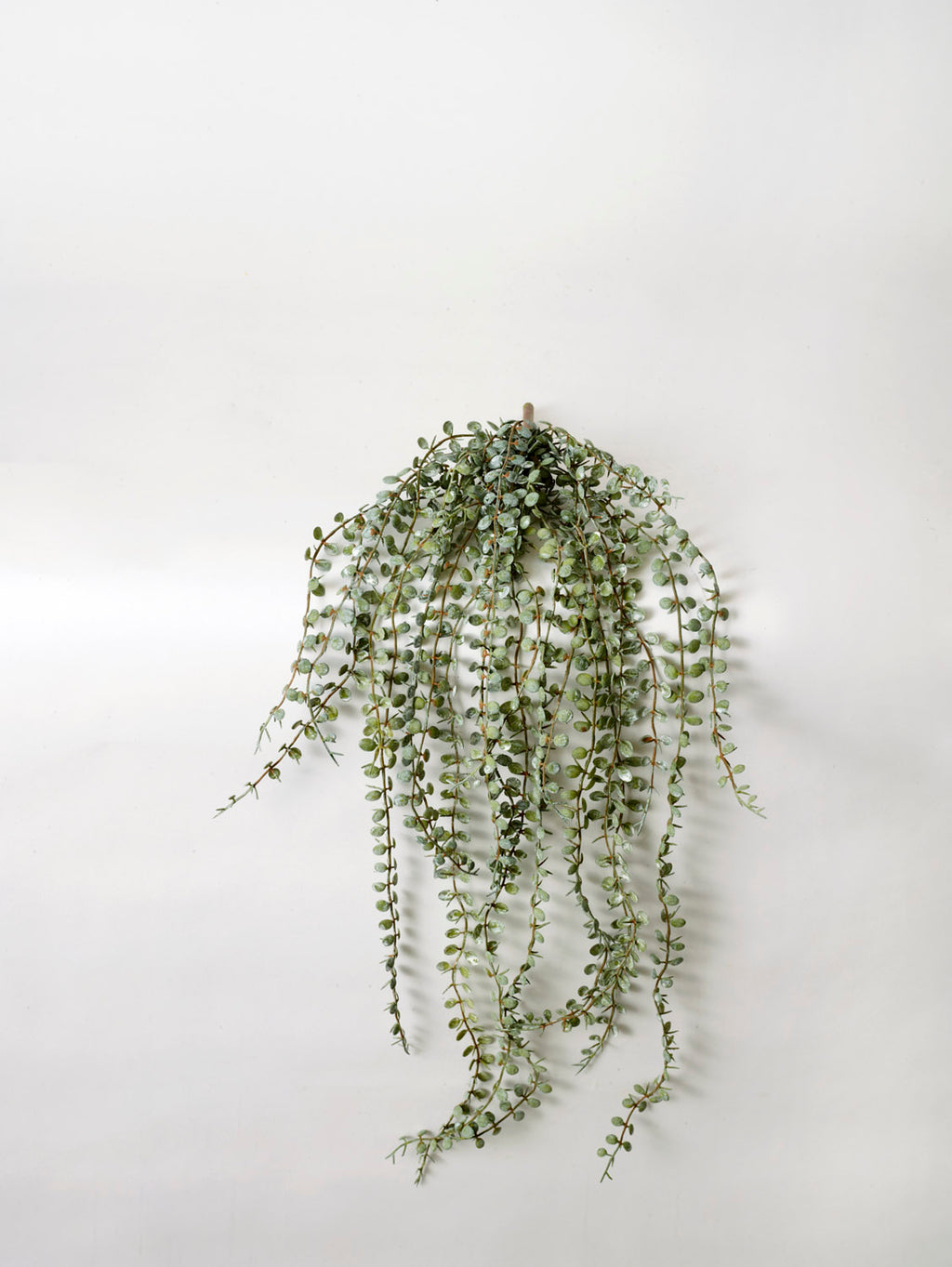 Faux Trailing Hearts Potted, Green - 50 cm